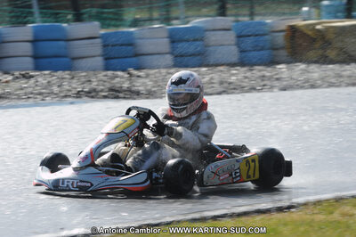 27/02/2011 : 1ère manche du Trophée Vincent Sanchez à Lavelanet (Photos Antoine Camblor) 2011 — karting