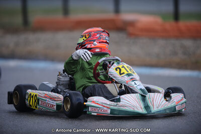 27/02/2011 : 1ère manche du Trophée Vincent Sanchez à Lavelanet (Photos Antoine Camblor) 2011 — karting