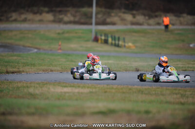 27/02/2011 : 1ère manche du Trophée Vincent Sanchez à Lavelanet (Photos Antoine Camblor) 2011 — karting