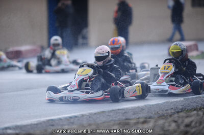 27/02/2011 : 1ère manche du Trophée Vincent Sanchez à Lavelanet (Photos Antoine Camblor) 2011 — karting