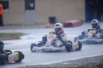 27/02/2011 : 1ère manche du Trophée Vincent Sanchez à Lavelanet (Photos Antoine Camblor) 2011 — karting