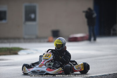 27/02/2011 : 1ère manche du Trophée Vincent Sanchez à Lavelanet (Photos Antoine Camblor) 2011 — karting
