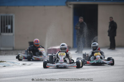 27/02/2011 : 1ère manche du Trophée Vincent Sanchez à Lavelanet (Photos Antoine Camblor) 2011 — karting