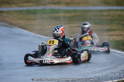 27/02/2011 : 1ère manche du Trophée Vincent Sanchez à Lavelanet (Photos Antoine Camblor) 2011 — karting