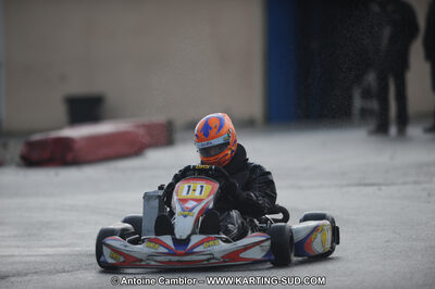 27/02/2011 : 1ère manche du Trophée Vincent Sanchez à Lavelanet (Photos Antoine Camblor) 2011 — karting