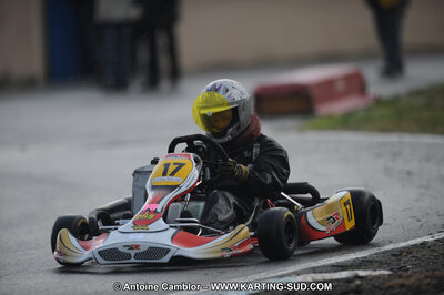 27/02/2011 : 1ère manche du Trophée Vincent Sanchez à Lavelanet (Photos Antoine Camblor) 2011 — karting