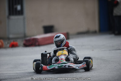 27/02/2011 : 1ère manche du Trophée Vincent Sanchez à Lavelanet (Photos Antoine Camblor) 2011 — karting