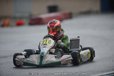 27/02/2011 : 1ère manche du Trophée Vincent Sanchez à Lavelanet (Photos Antoine Camblor) 2011 — karting