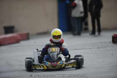 27/02/2011 : 1ère manche du Trophée Vincent Sanchez à Lavelanet (Photos Antoine Camblor) 2011 — karting