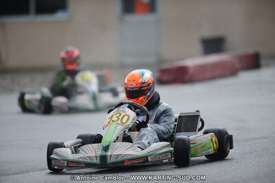 27/02/2011 : 1ère manche du Trophée Vincent Sanchez à Lavelanet (Photos Antoine Camblor) 2011 — karting
