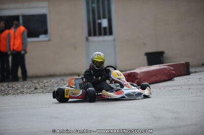 27/02/2011 : 1ère manche du Trophée Vincent Sanchez à Lavelanet (Photos Antoine Camblor) 2011 — karting