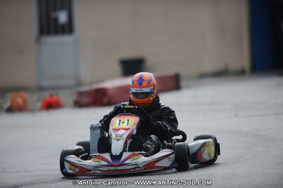 27/02/2011 : 1ère manche du Trophée Vincent Sanchez à Lavelanet (Photos Antoine Camblor) 2011 — karting