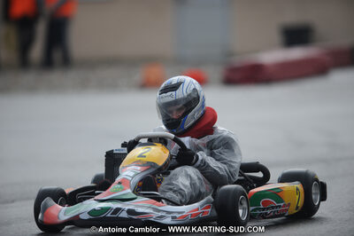27/02/2011 : 1ère manche du Trophée Vincent Sanchez à Lavelanet (Photos Antoine Camblor) 2011 — karting