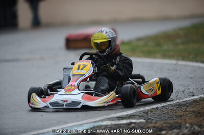27/02/2011 : 1ère manche du Trophée Vincent Sanchez à Lavelanet (Photos Antoine Camblor) 2011 — karting