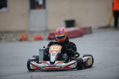 27/02/2011 : 1ère manche du Trophée Vincent Sanchez à Lavelanet (Photos Antoine Camblor) 2011 — karting