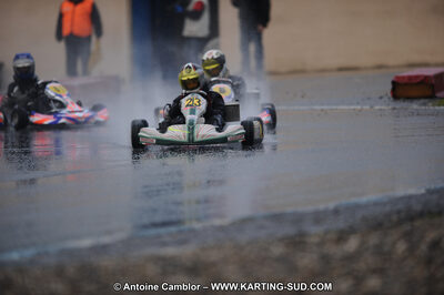 27/02/2011 : 1ère manche du Trophée Vincent Sanchez à Lavelanet (Photos Antoine Camblor) 2011 — karting