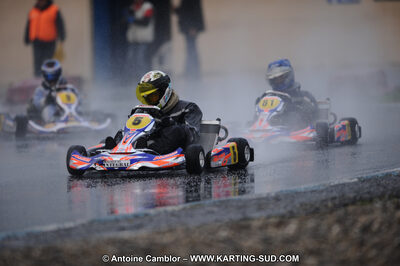 27/02/2011 : 1ère manche du Trophée Vincent Sanchez à Lavelanet (Photos Antoine Camblor) 2011 — karting