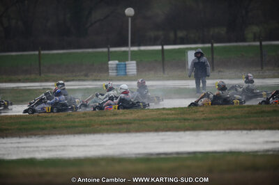 27/02/2011 : 1ère manche du Trophée Vincent Sanchez à Lavelanet (Photos Antoine Camblor) 2011 — karting