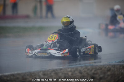 27/02/2011 : 1ère manche du Trophée Vincent Sanchez à Lavelanet (Photos Antoine Camblor) 2011 — karting