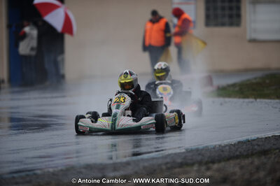27/02/2011 : 1ère manche du Trophée Vincent Sanchez à Lavelanet (Photos Antoine Camblor) 2011 — karting