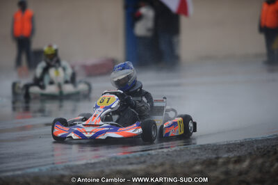 27/02/2011 : 1ère manche du Trophée Vincent Sanchez à Lavelanet (Photos Antoine Camblor) 2011 — karting