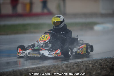 27/02/2011 : 1ère manche du Trophée Vincent Sanchez à Lavelanet (Photos Antoine Camblor) 2011 — karting
