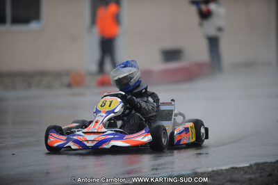 27/02/2011 : 1ère manche du Trophée Vincent Sanchez à Lavelanet (Photos Antoine Camblor) 2011 — karting