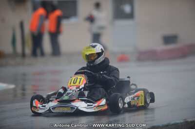 27/02/2011 : 1ère manche du Trophée Vincent Sanchez à Lavelanet (Photos Antoine Camblor) 2011 — karting