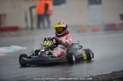 27/02/2011 : 1ère manche du Trophée Vincent Sanchez à Lavelanet (Photos Antoine Camblor) 2011 — karting