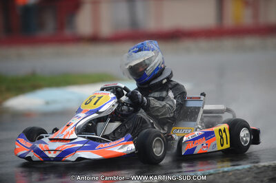 27/02/2011 : 1ère manche du Trophée Vincent Sanchez à Lavelanet (Photos Antoine Camblor) 2011 — karting