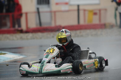 27/02/2011 : 1ère manche du Trophée Vincent Sanchez à Lavelanet (Photos Antoine Camblor) 2011 — karting