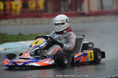 27/02/2011 : 1ère manche du Trophée Vincent Sanchez à Lavelanet (Photos Antoine Camblor) 2011 — karting