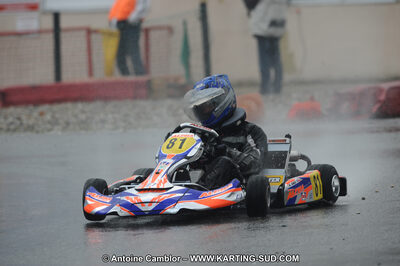 27/02/2011 : 1ère manche du Trophée Vincent Sanchez à Lavelanet (Photos Antoine Camblor) 2011 — karting