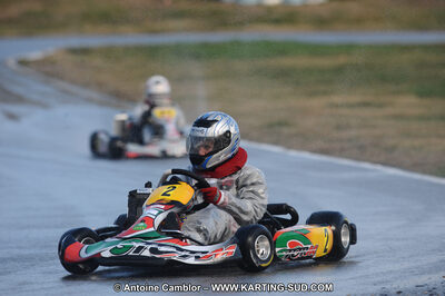 27/02/2011 : 1ère manche du Trophée Vincent Sanchez à Lavelanet (Photos Antoine Camblor) 2011 — karting