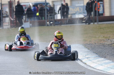 27/02/2011 : 1ère manche du Trophée Vincent Sanchez à Lavelanet (Photos Antoine Camblor) 2011 — karting