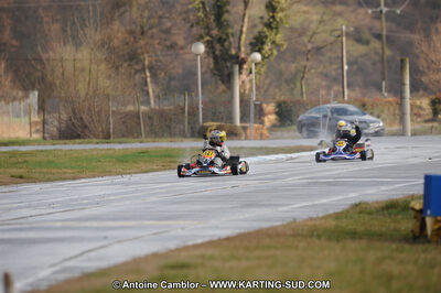 27/02/2011 : 1ère manche du Trophée Vincent Sanchez à Lavelanet (Photos Antoine Camblor) 2011 — karting