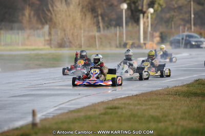 27/02/2011 : 1ère manche du Trophée Vincent Sanchez à Lavelanet (Photos Antoine Camblor) 2011 — karting