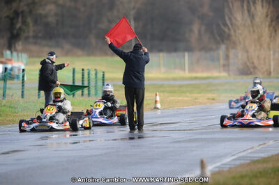 27/02/2011 : 1ère manche du Trophée Vincent Sanchez à Lavelanet (Photos Antoine Camblor) 2011 — karting