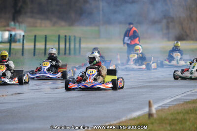 27/02/2011 : 1ère manche du Trophée Vincent Sanchez à Lavelanet (Photos Antoine Camblor) 2011 — karting