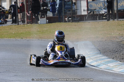 27/02/2011 : 1ère manche du Trophée Vincent Sanchez à Lavelanet (Photos Antoine Camblor) 2011 — karting