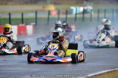 27/02/2011 : 1ère manche du Trophée Vincent Sanchez à Lavelanet (Photos Antoine Camblor) 2011 — karting