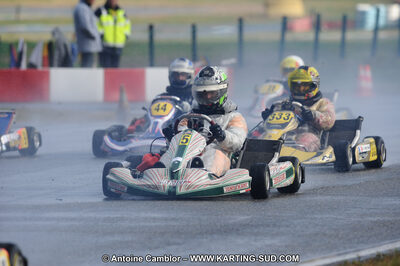 27/02/2011 : 1ère manche du Trophée Vincent Sanchez à Lavelanet (Photos Antoine Camblor) 2011 — karting