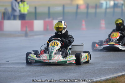 27/02/2011 : 1ère manche du Trophée Vincent Sanchez à Lavelanet (Photos Antoine Camblor) 2011 — karting