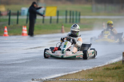 27/02/2011 : 1ère manche du Trophée Vincent Sanchez à Lavelanet (Photos Antoine Camblor) 2011 — karting