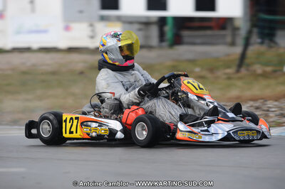 27/02/2011 : 1ère manche du Trophée Vincent Sanchez à Lavelanet (Photos Antoine Camblor) 2011 — karting