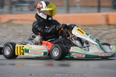 27/02/2011 : 1ère manche du Trophée Vincent Sanchez à Lavelanet (Photos Antoine Camblor) 2011 — karting
