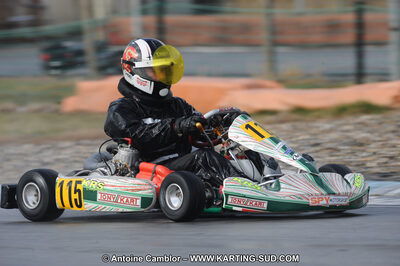 27/02/2011 : 1ère manche du Trophée Vincent Sanchez à Lavelanet (Photos Antoine Camblor) 2011 — karting