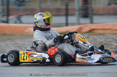 27/02/2011 : 1ère manche du Trophée Vincent Sanchez à Lavelanet (Photos Antoine Camblor) 2011 — karting