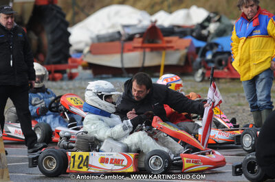 27/02/2011 : 1ère manche du Trophée Vincent Sanchez à Lavelanet (Photos Antoine Camblor) 2011 — karting