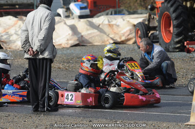 27/02/2011 : 1ère manche du Trophée Vincent Sanchez à Lavelanet (Photos Antoine Camblor) 2011 — karting